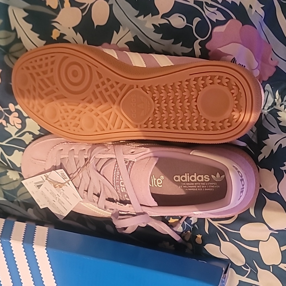 Adidas Spezial Women's Sneakers - Lavender and White - Picture 4 of 4